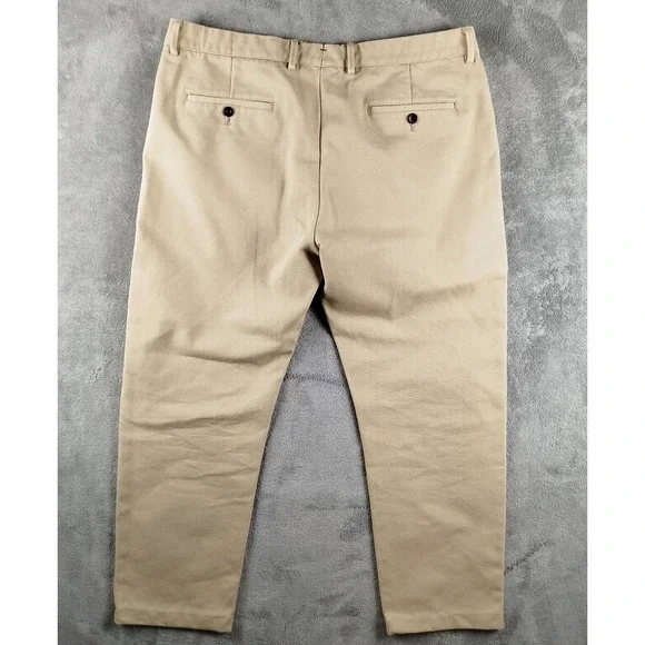 Sid Mashburn Garment-Dyed Field Khaki Slim Straight Chino Men's 36x30(36x26) - Picture 2 of 13